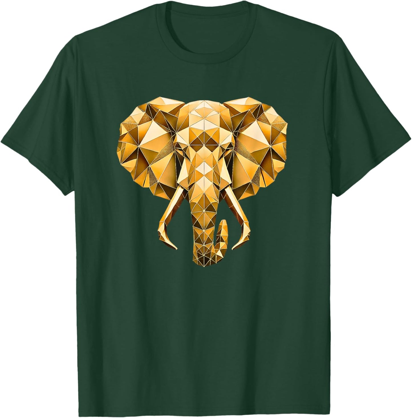 Gold Elephant T-Shirt - T-Shirt | Forest