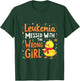 Leukemia Messed With a Wrong Girl T-Shirt - T-Shirt | Forest