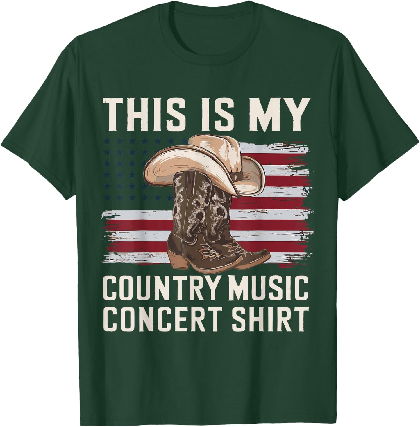This Is My Country Concert T-Shirt - T-Shirt | Forest