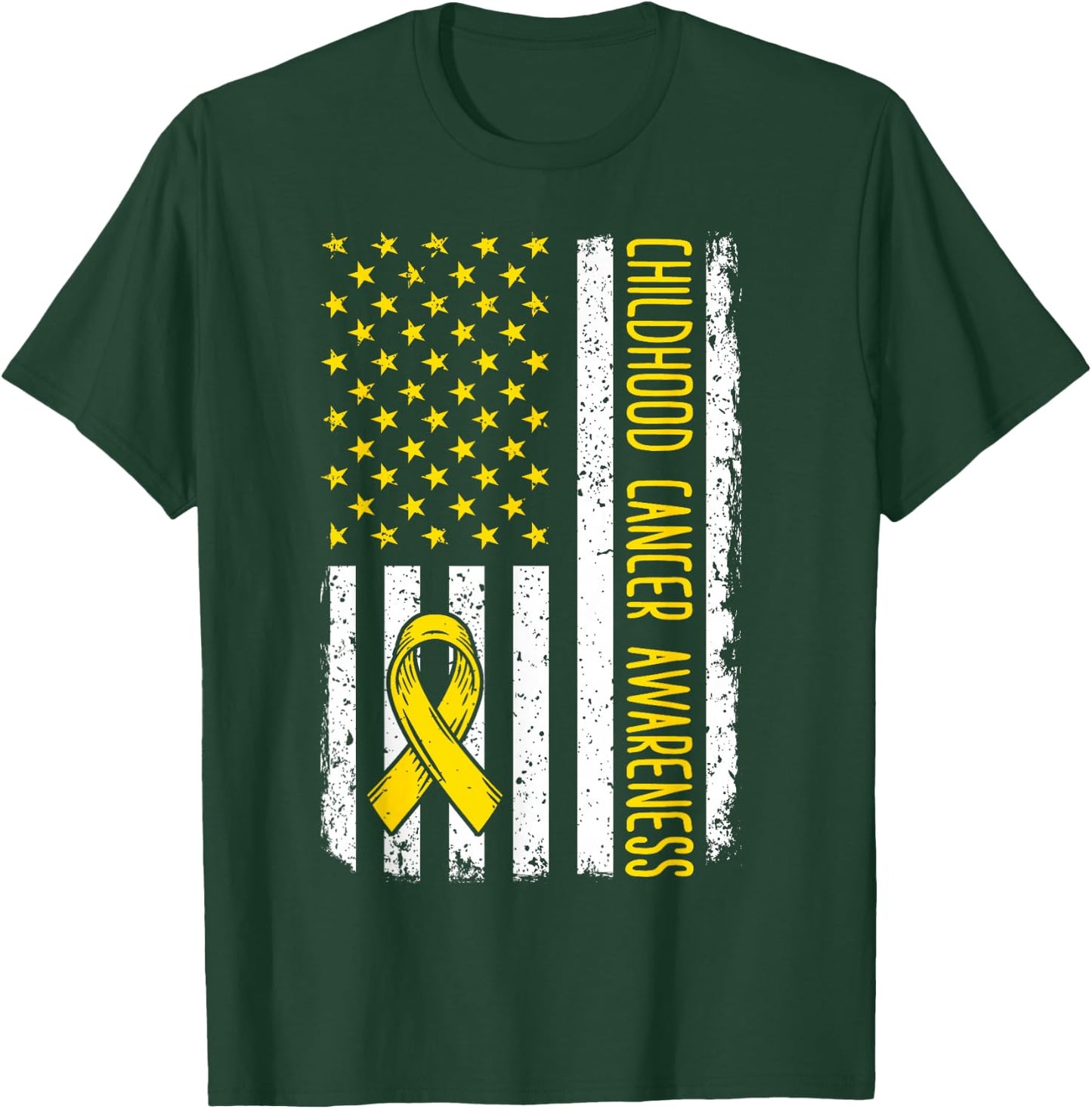 Childhood Cancer Awareness Shirt 2024 Childhood Cancer T-Shirt - T-Shirt | Forest