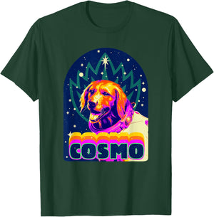 Marvel Guardians of the Galaxy Vol. 3 Cosmo Space Dog Retro T-Shirt - T-Shirt | Forest