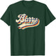 Funny Retro Vintage Barry First Name Barry T-Shirt - T-Shirt | Forest