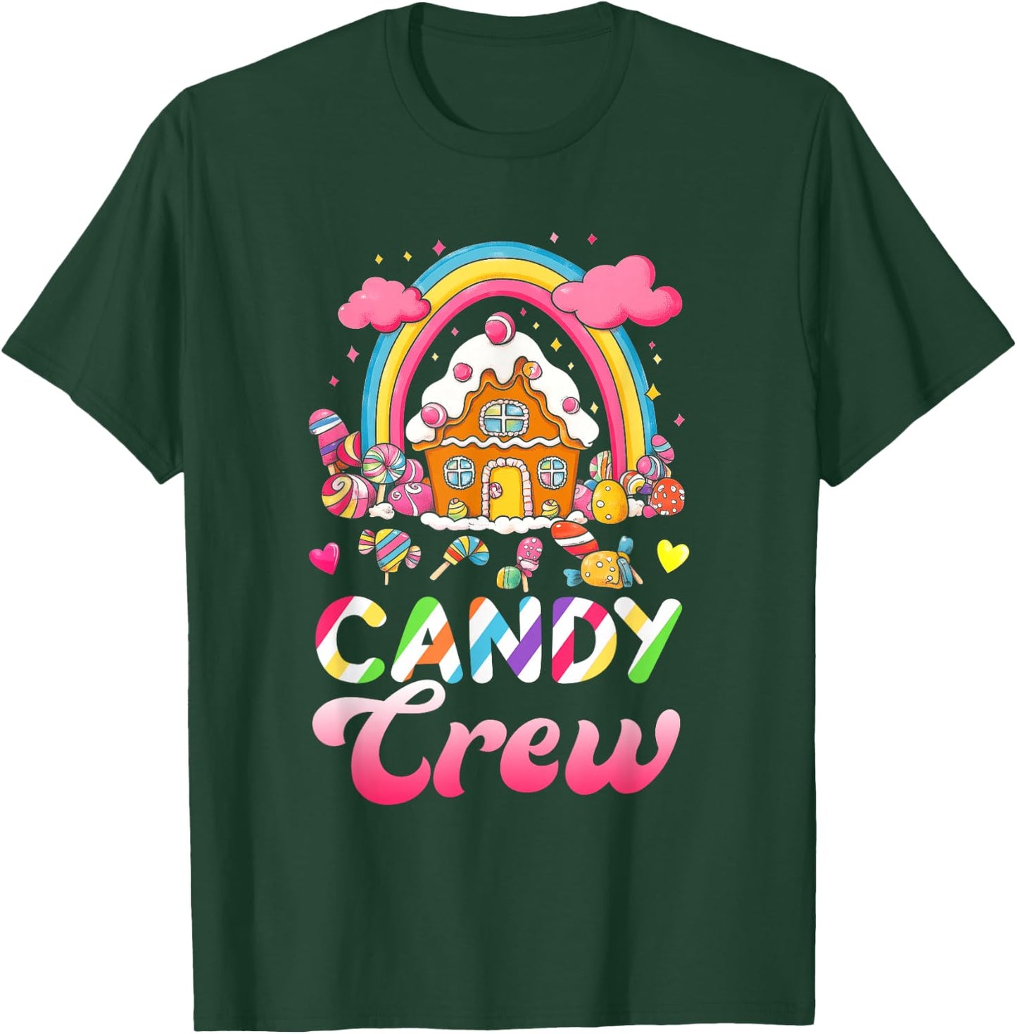 Candy Costume Candy Crew Decorations Sweetie Candy Squad T-Shirt - T-Shirt | Forest