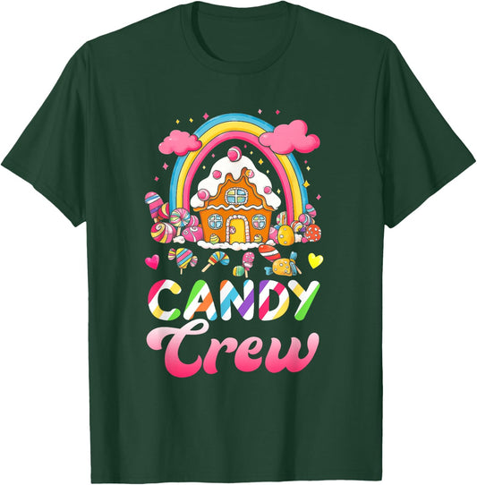 Candy Costume Candy Crew Decorations Sweetie Candy Squad T-Shirt - T-Shirt | Forest