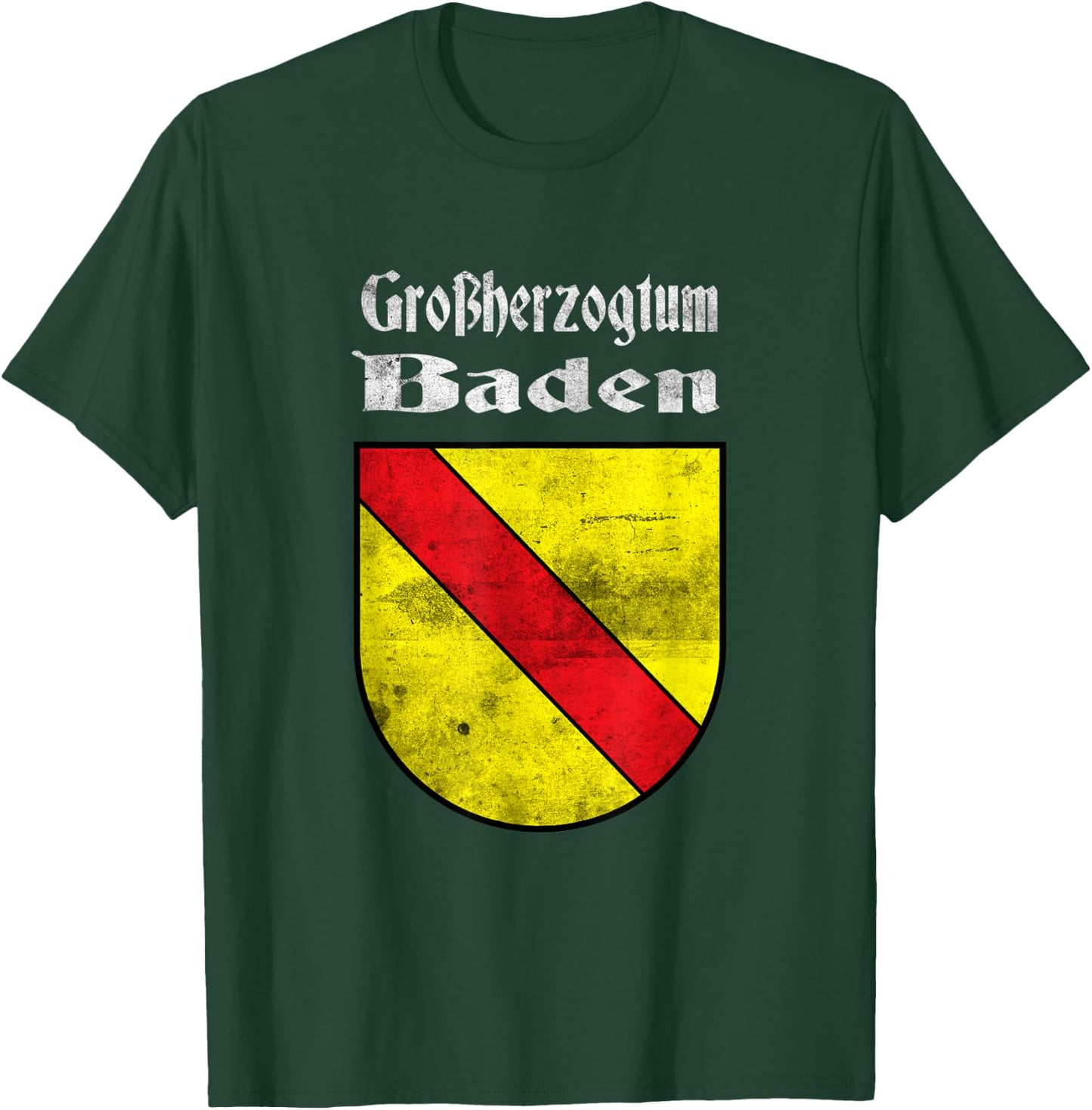 Great Duke Baden Württemberg Flag Badian T-Shirt - T-Shirt | Forest