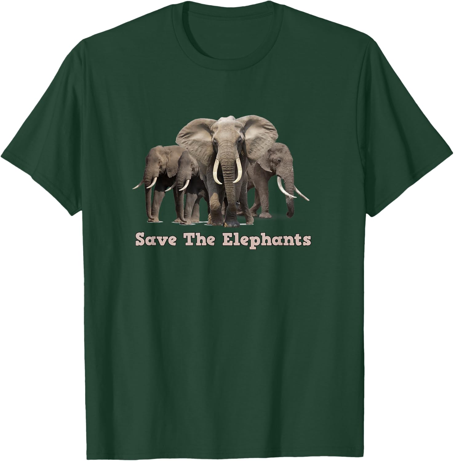 Save The Elephants T-Shirt - T-Shirt | Forest