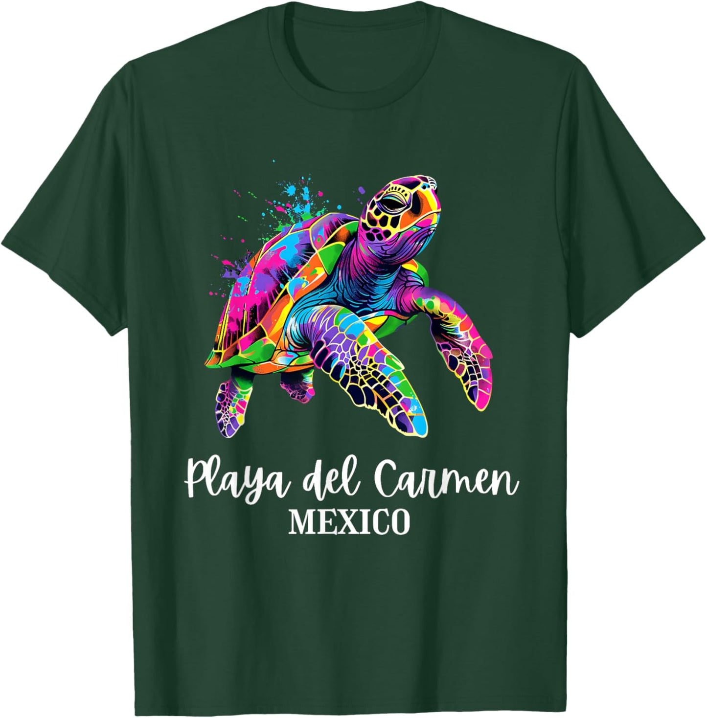 Playa Del Carmen Mexico Playa Souvenir T-Shirt - T-Shirt | Forest