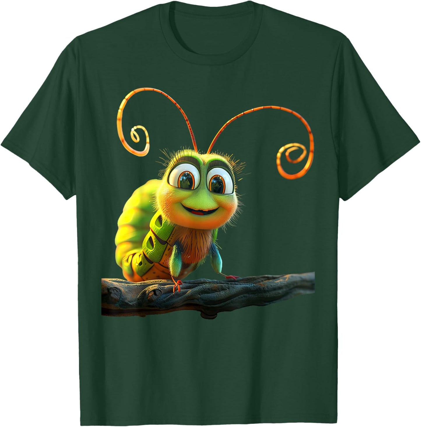 Caterpillar Funny Metamorphosis Cute Caterpillars T-Shirt - T-Shirt | Forest