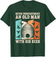 Never Underestimate An Old Man With His Bees Beekeeper Men T-Shirt - T-Shirt | Forest