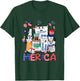 4th of July Red White Icu Nurse Care Er Ed Rn Micu Cvicu Women Men T-Shirt - T-Shirt | Forest