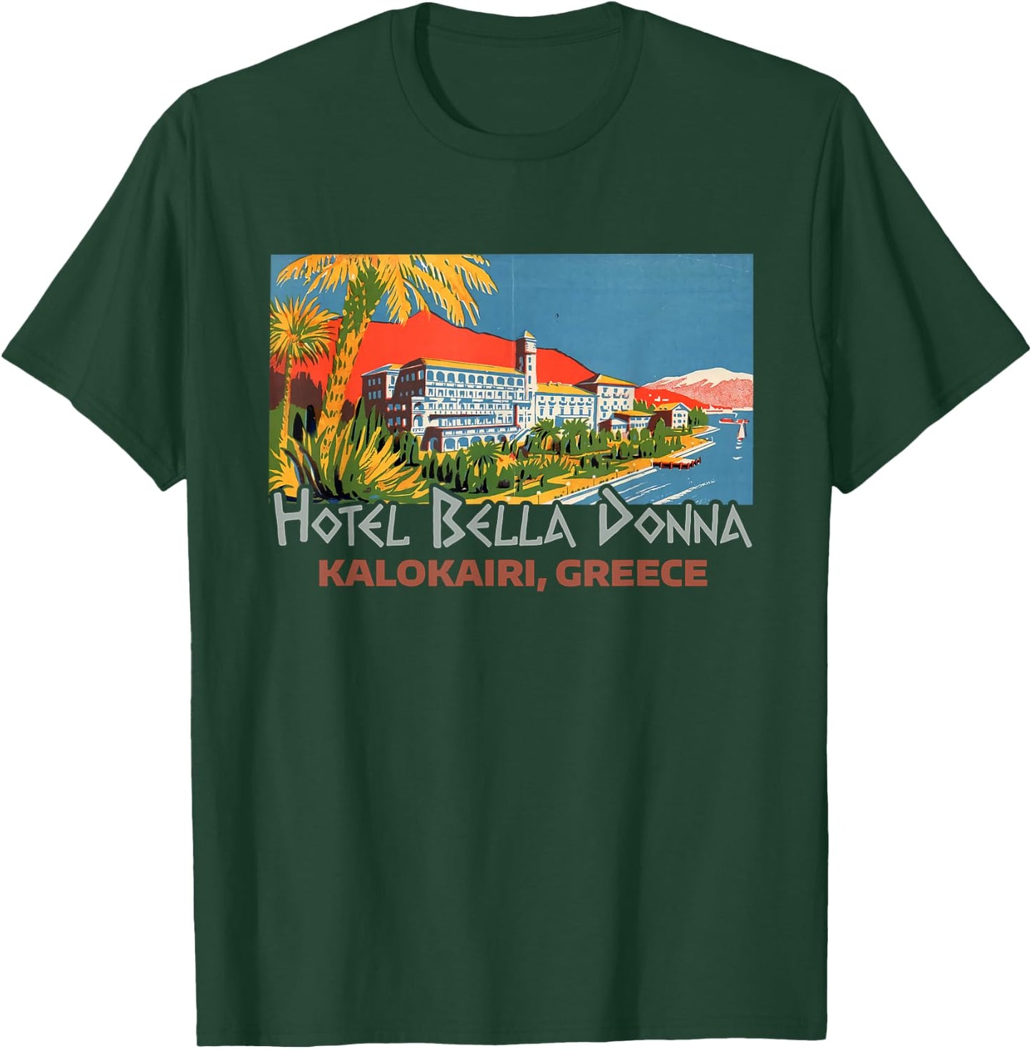 Mamma Musical Bella Donna Kalokairi Greek Island T-Shirt - T-Shirt | Forest