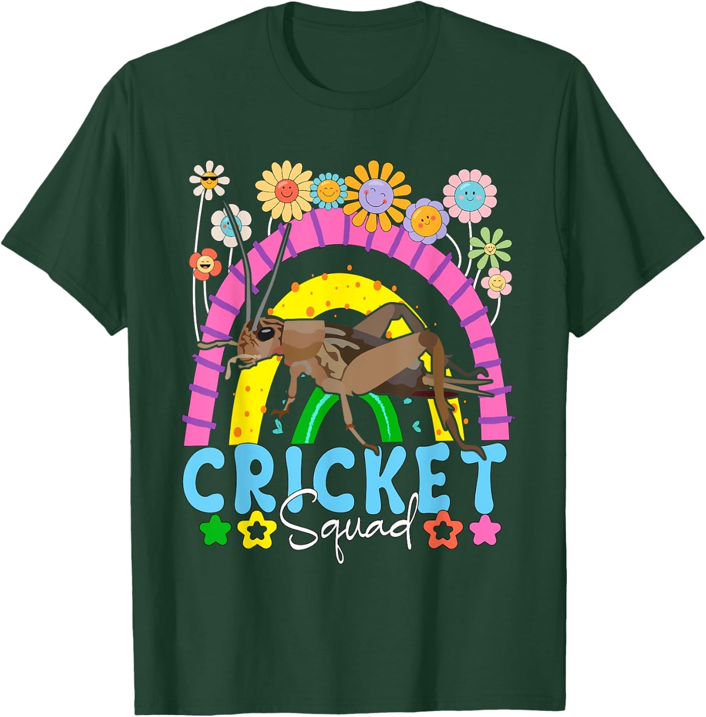 Cricket Costume Squad Matching Animal Lover Kids Toddler T-Shirt - T-Shirt | Forest