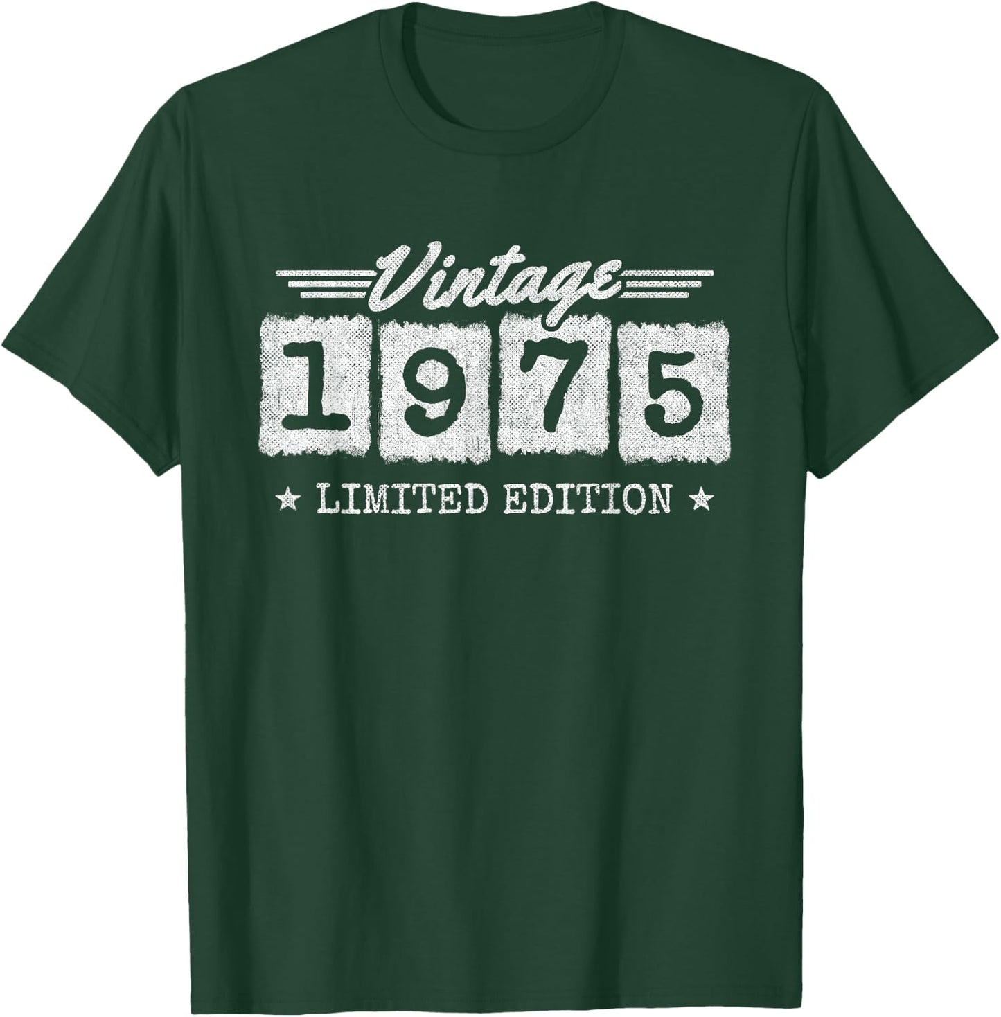 Vintage 1975 - 1975 Birthday Year - 1975 Limited Edition T-Shirt - T-Shirt | Forest