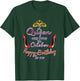 A Queen Was Born in October, Funny Birthday Gift T-Shirt - T-Shirt | Forest