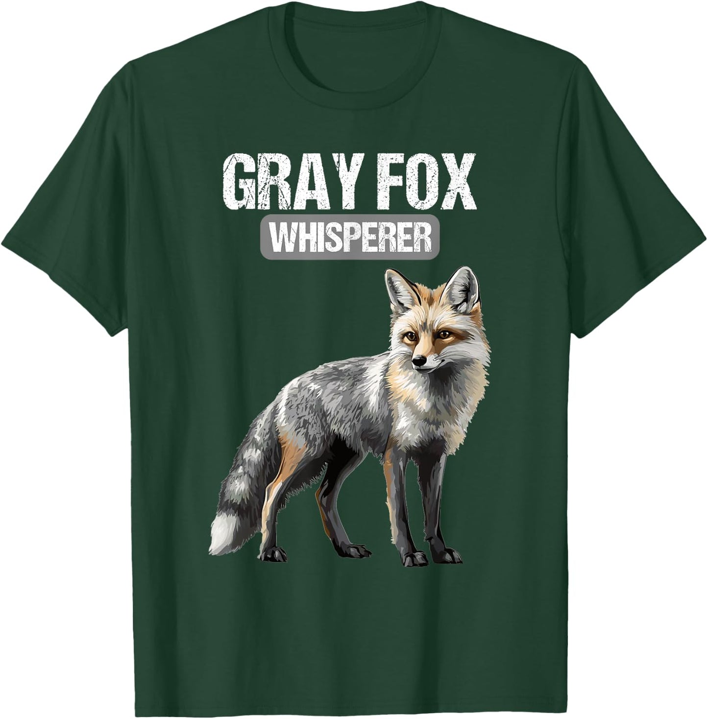 Gray Fox Whisperer. Gray Foxes Gray Fox T-Shirt - T-Shirt | Forest