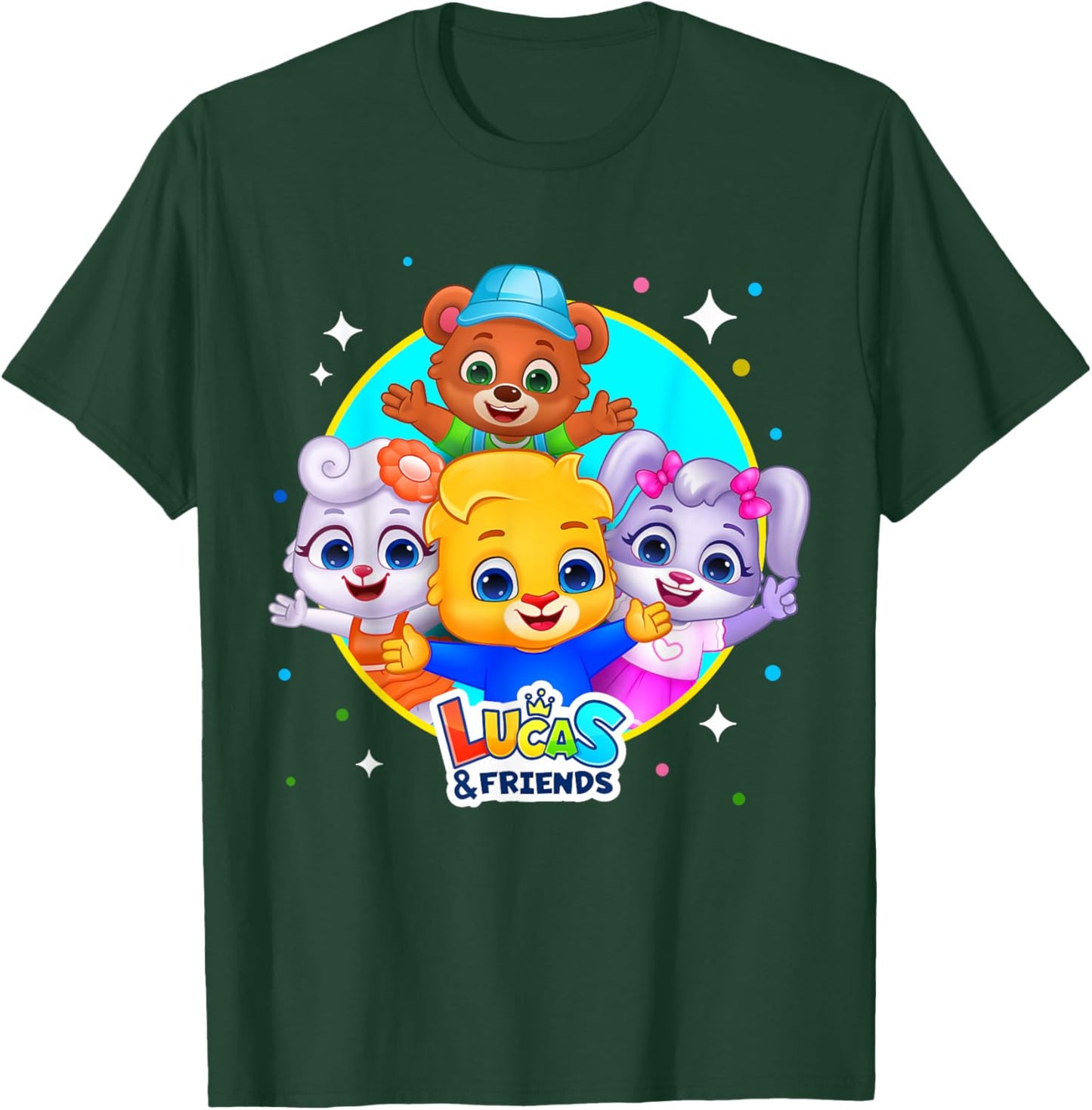 Lucas, Ruby Popular Kids | Lucas and Friends Toddler T-Shirt - T-Shirt | Forest