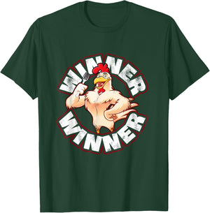 Winner Chicken Lucky Casino Gambling Blackjack Alcohol Shirt T-Shirt - T-Shirt | Forest