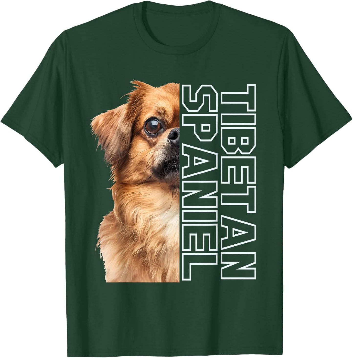 Tibetan Spaniel T-Shirt - T-Shirt | Forest