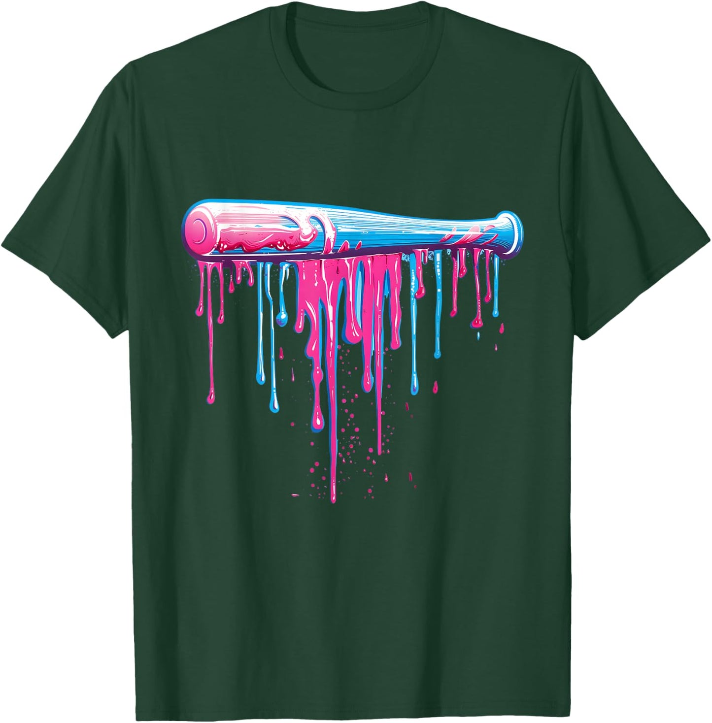 Baseball Bat with Sprinkles Drip Boys T-Shirt - T-Shirt | Forest