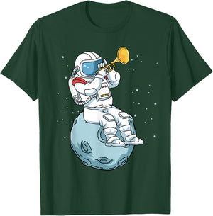 Trumpet T Shirt Boys Girls Trumpet Player Gifts Men Women T-Shirt - T-Shirt | Forest