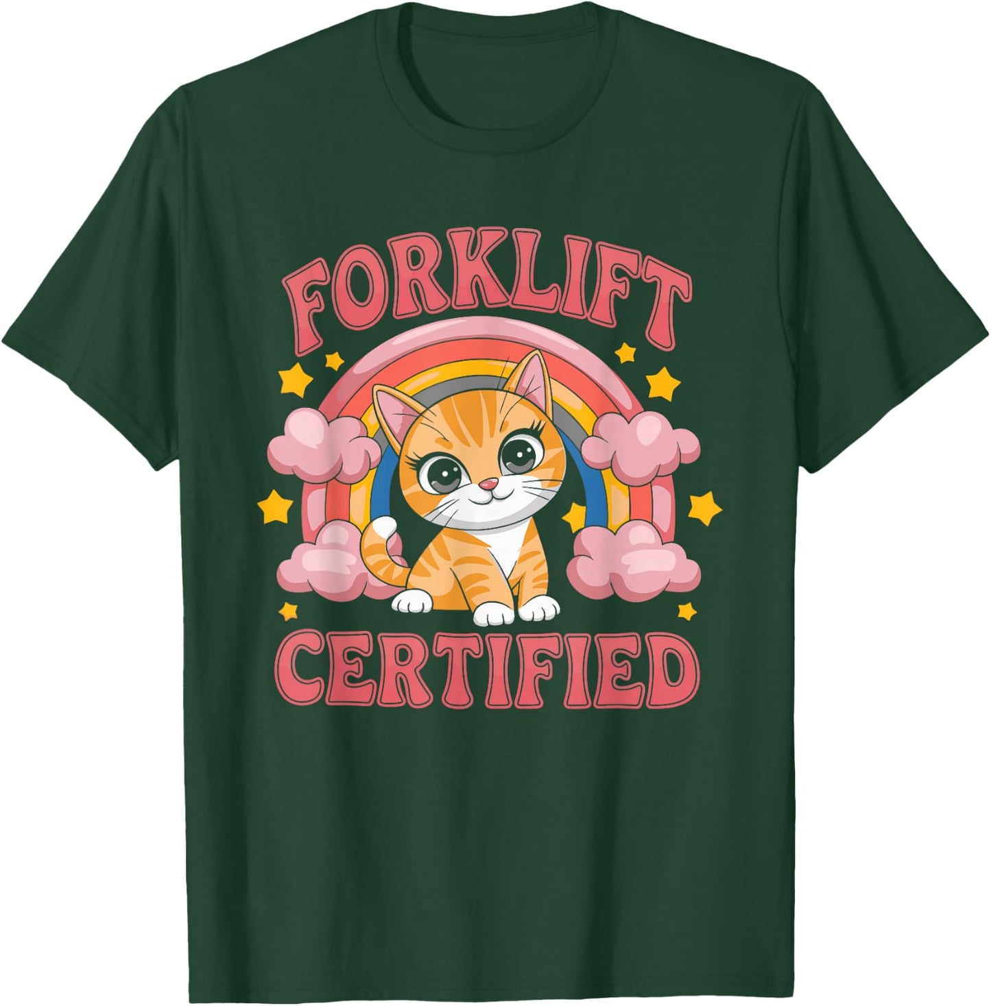 Forklift Certified T-Shirt - T-Shirt | Forest