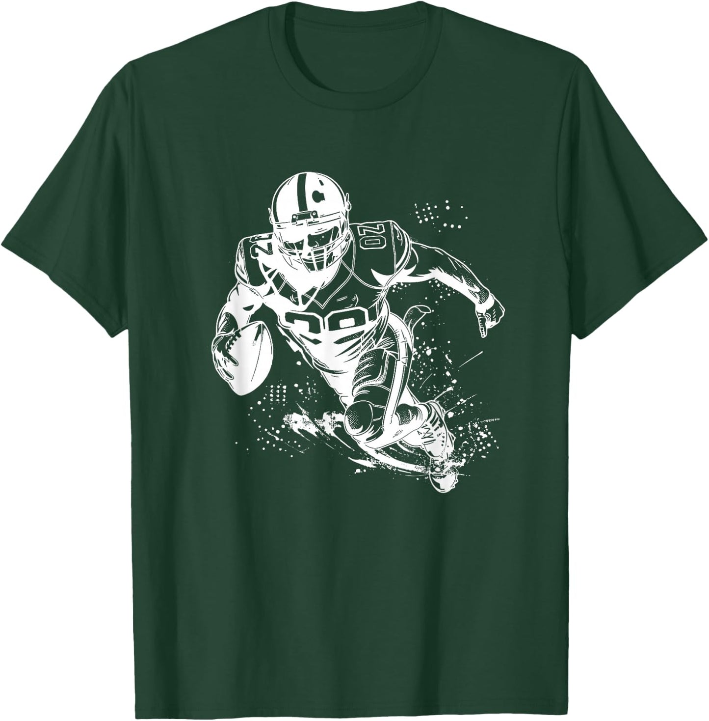 Football Player T-Shirt - T-Shirt | Forest