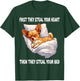 Chihuahua Chiwawa Sleeping Pajamas Nightgown T-Shirt - T-Shirt | Forest