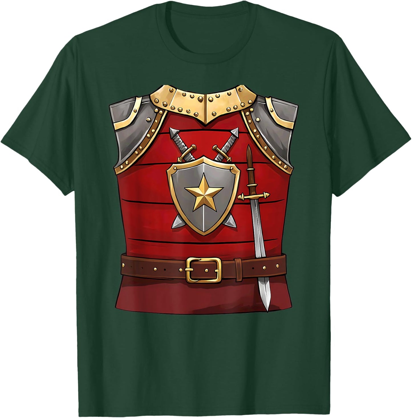 Knight Halloween Costume T-Shirt - T-Shirt | Forest