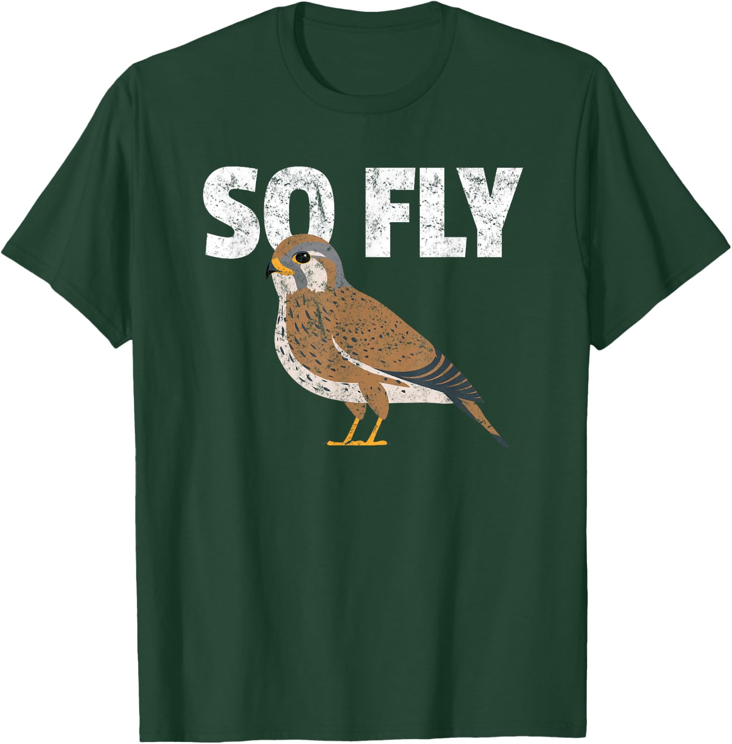 Kestrel, Falcon, Birdwatcher, Funny, So Fly T-Shirt - T-Shirt | Forest