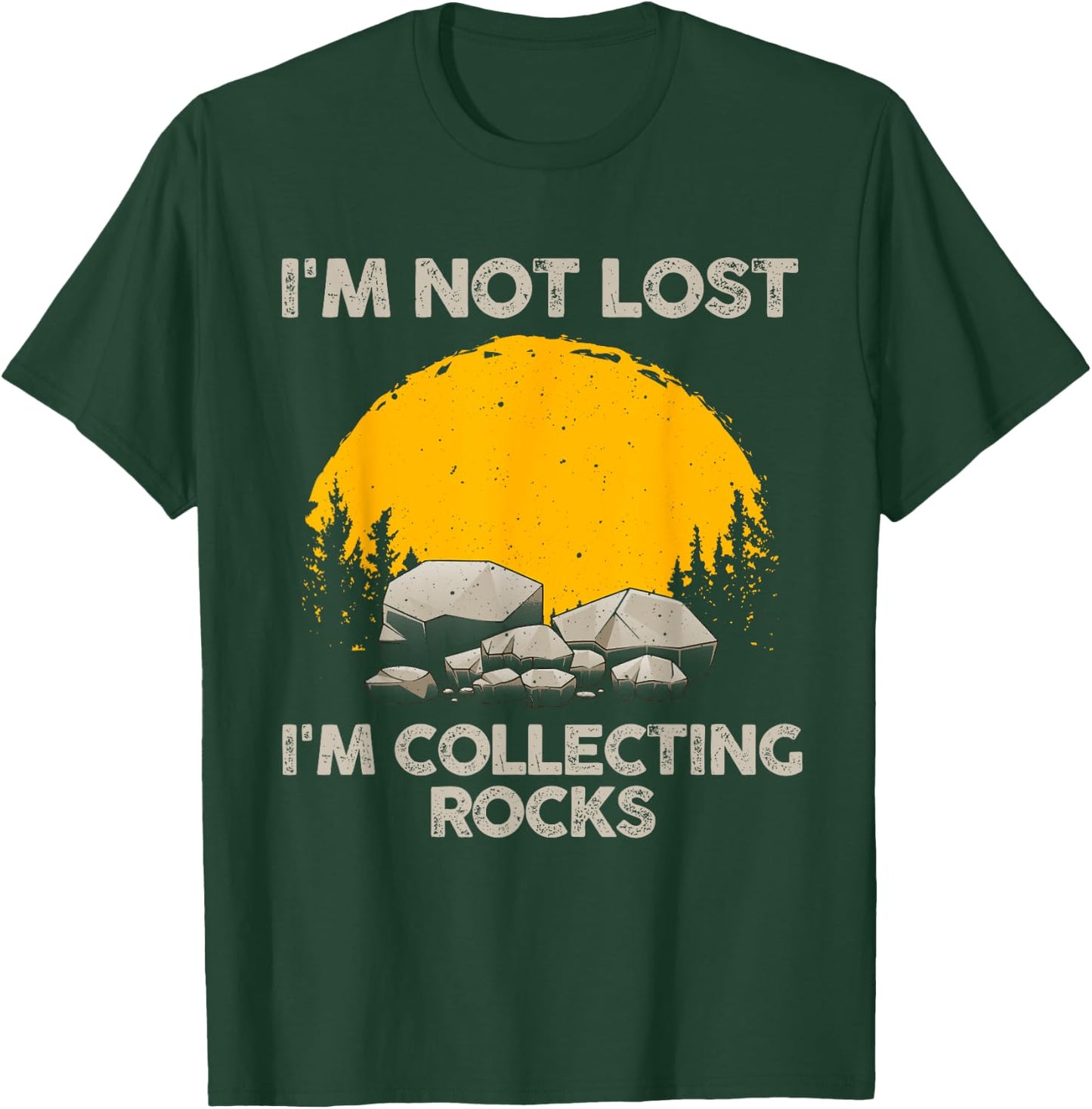 Cool Rock Collecting Women Geologist Rock Hounds T-Shirt - T-Shirt | Forest