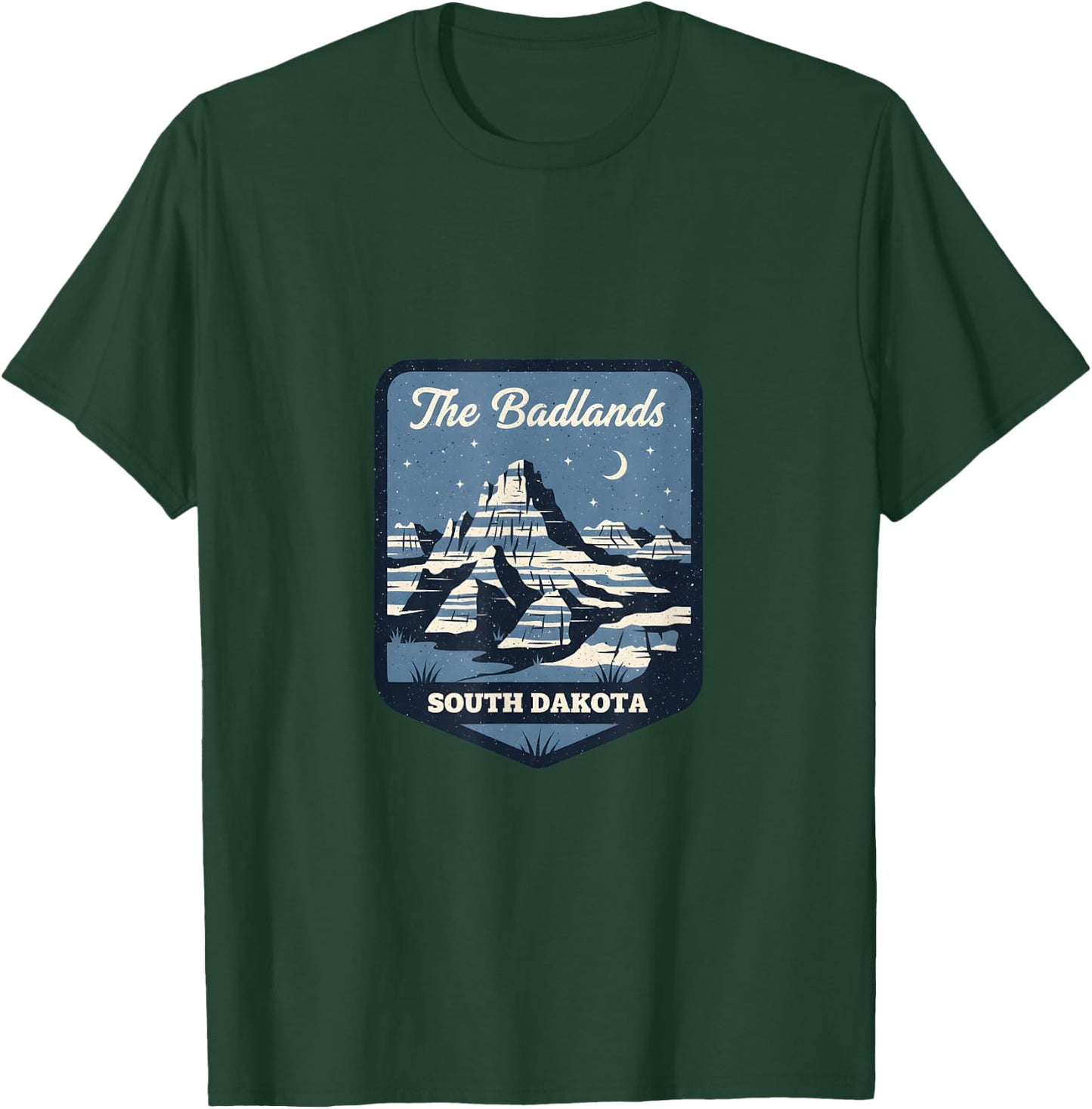 The Badlands South Dakota National Park Travel Adventure T-Shirt - T-Shirt | Forest