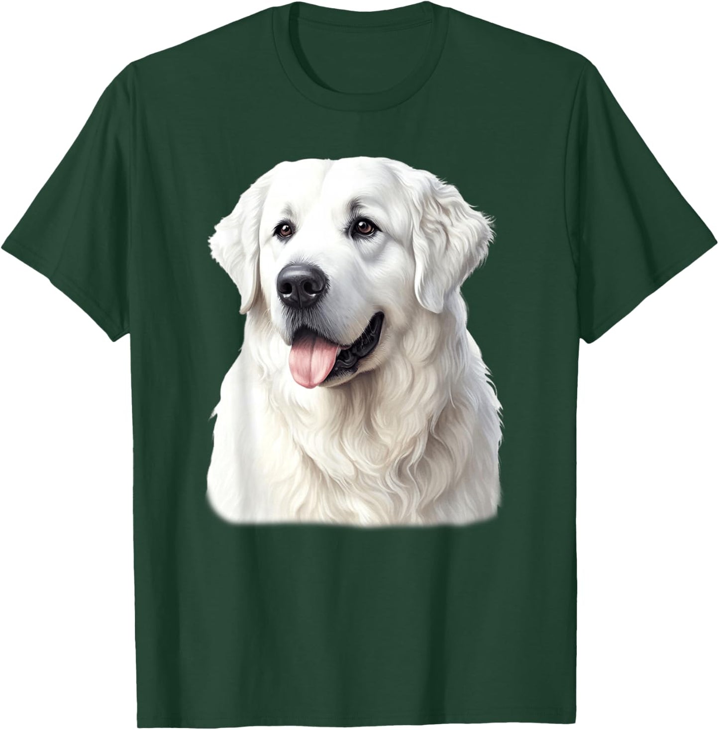 Kuvasz Dog T-Shirt - T-Shirt | Forest