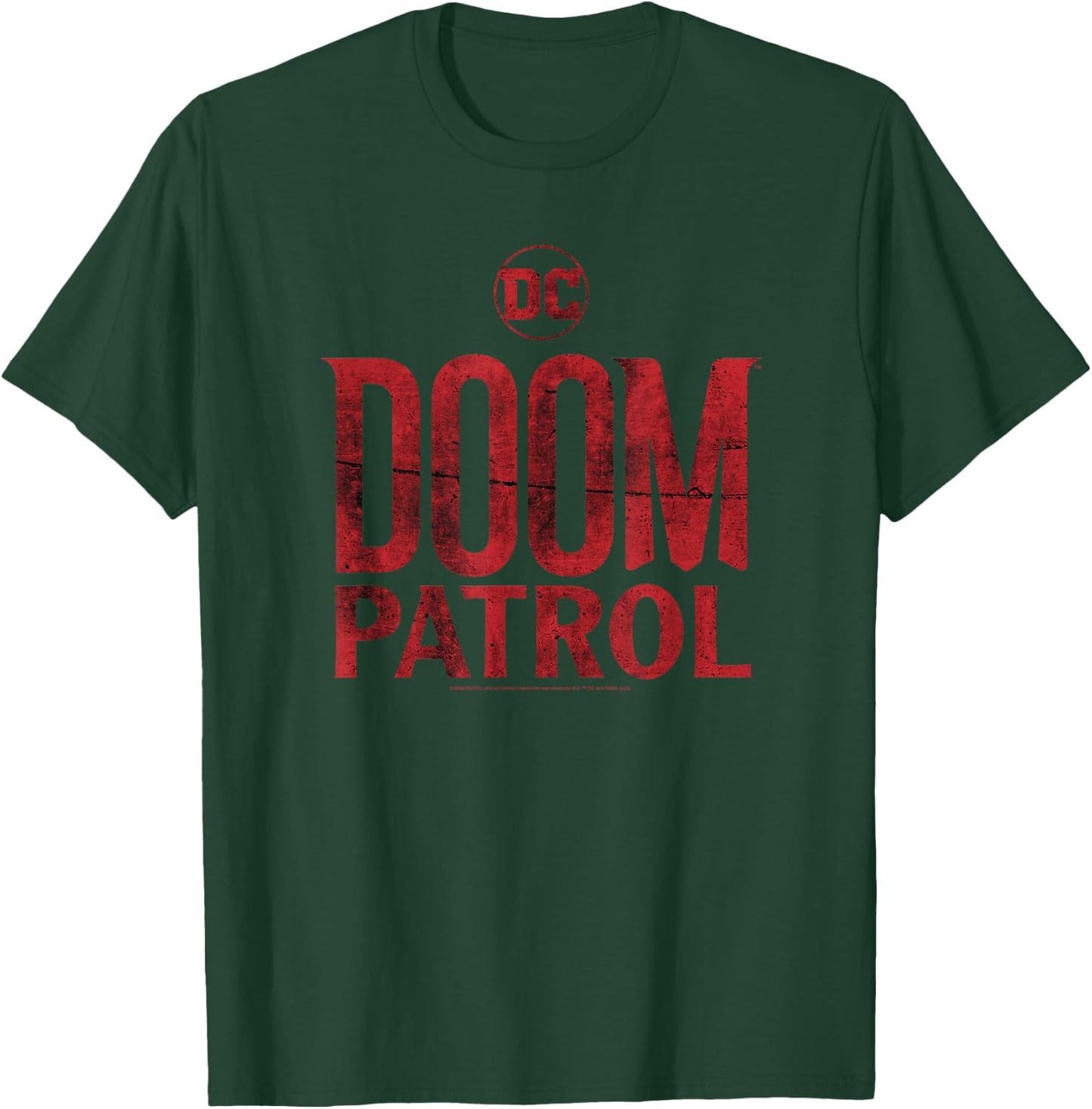 Doom Patrol Main Title Logo T-Shirt - T-Shirt | Forest