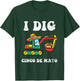 Kids Dig Cinco De Mayo Excavator Taco Mexican Toddler Boys T-Shirt - T-Shirt | Forest