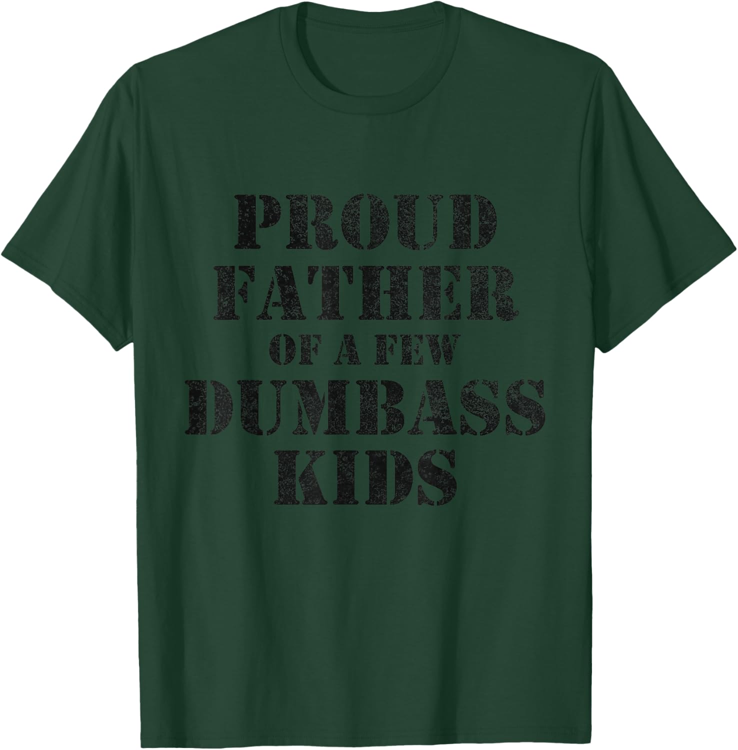 Funny Fathers Day Presents For Dad Father Of Kids T-Shirt - T-Shirt | Forest