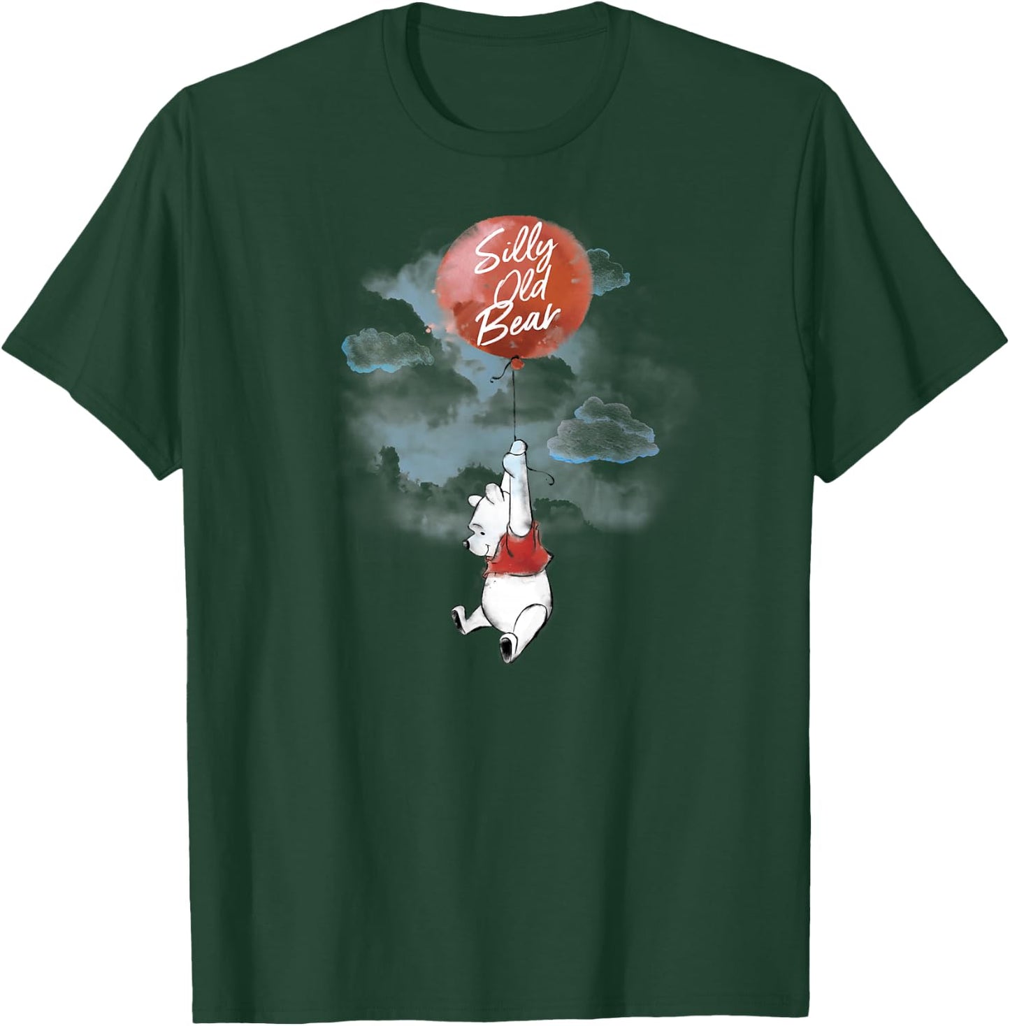 Winnie The Pooh - Silly Old Bear Balloon T-Shirt - T-Shirt | Forest