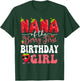 Nana of Berry First Birthday Girl Sweet One Strawberry T-Shirt - T-Shirt | Forest