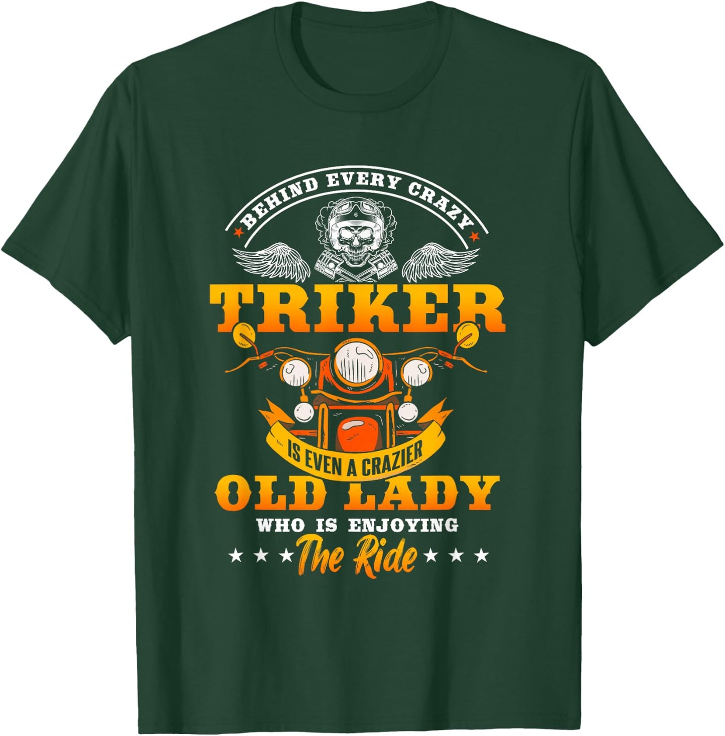 Triker and Gift Trike Grandma and Grandpa Small T-Shirt - T-Shirt | Forest