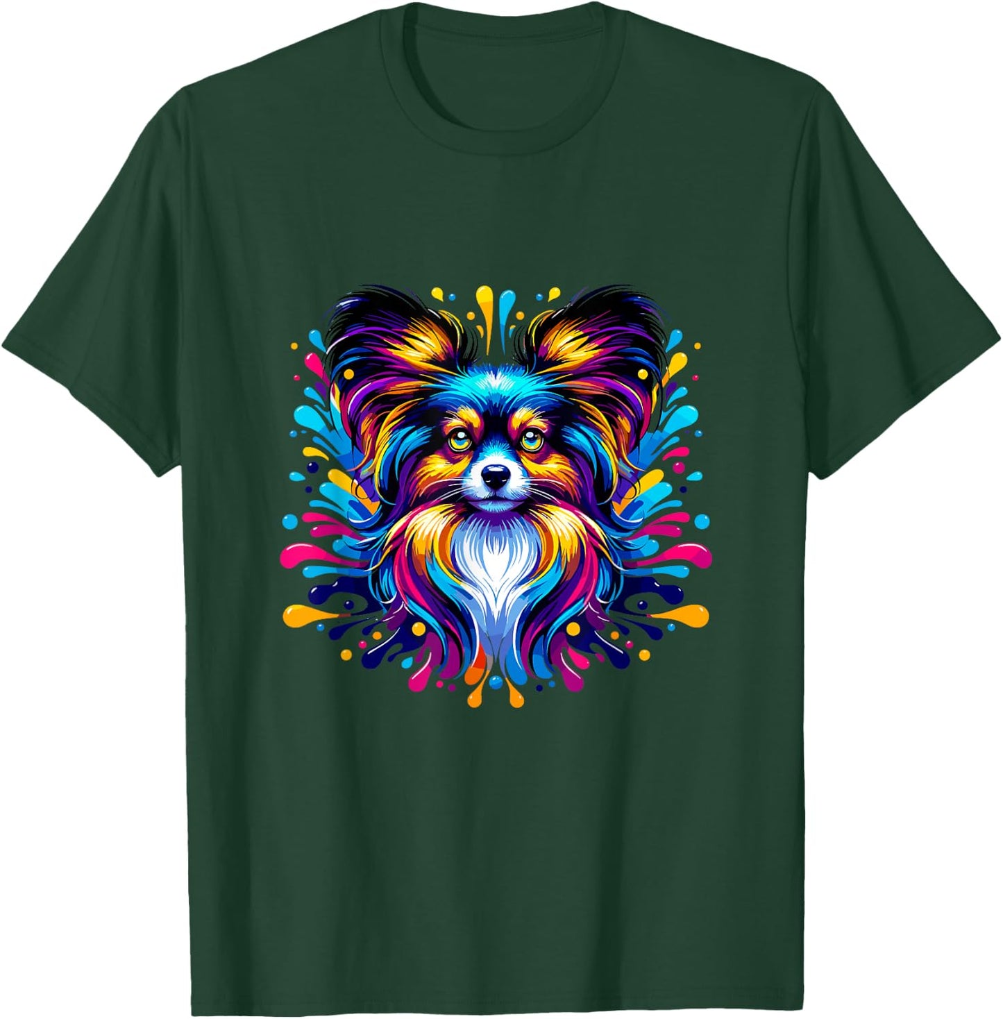 Pop Art - colorful Papillon T-Shirt - T-Shirt | Forest