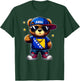 JEBIGA Cute Teddy Bear Funny Bosnian Flag Gift BiH Bosna T-Shirt - T-Shirt | Forest