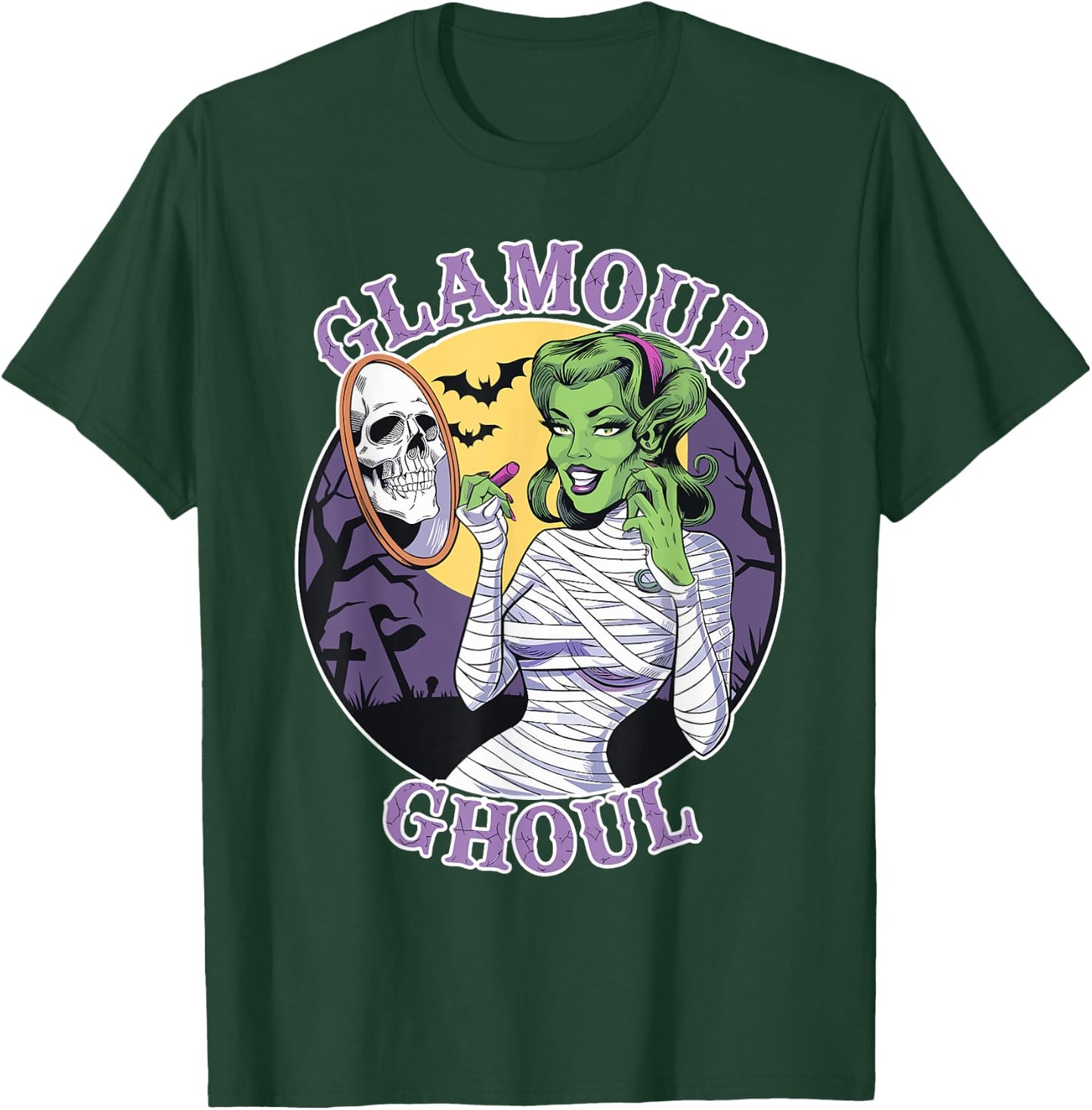 Glamour Ghoul | Ghoul Gang | Ghouls Just Wanna Have Fun T-Shirt - T-Shirt | Forest