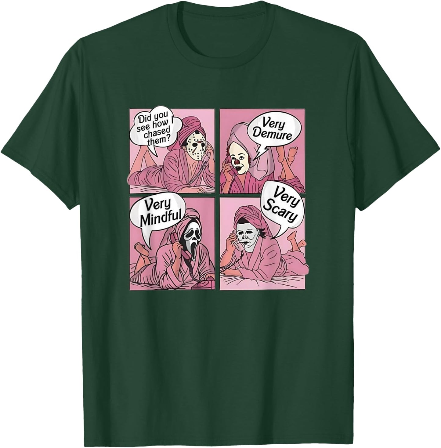 Funny Very Demure Very Mindful Gen Z Trend Quote Party Gifts T-Shirt - T-Shirt | Forest