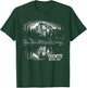 Yosemite - US National Park Vintage Men Women Kids Retro T-Shirt - T-Shirt | Forest