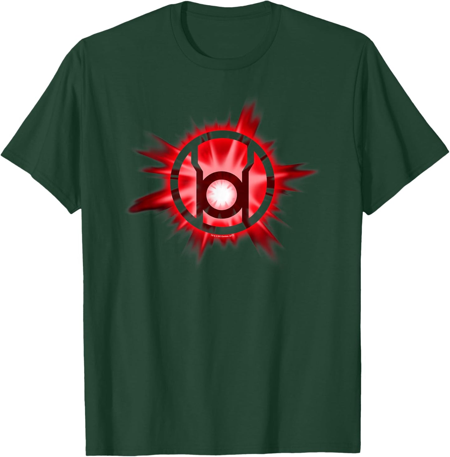 Green Lantern Red Glow T-Shirt - T-Shirt | Forest