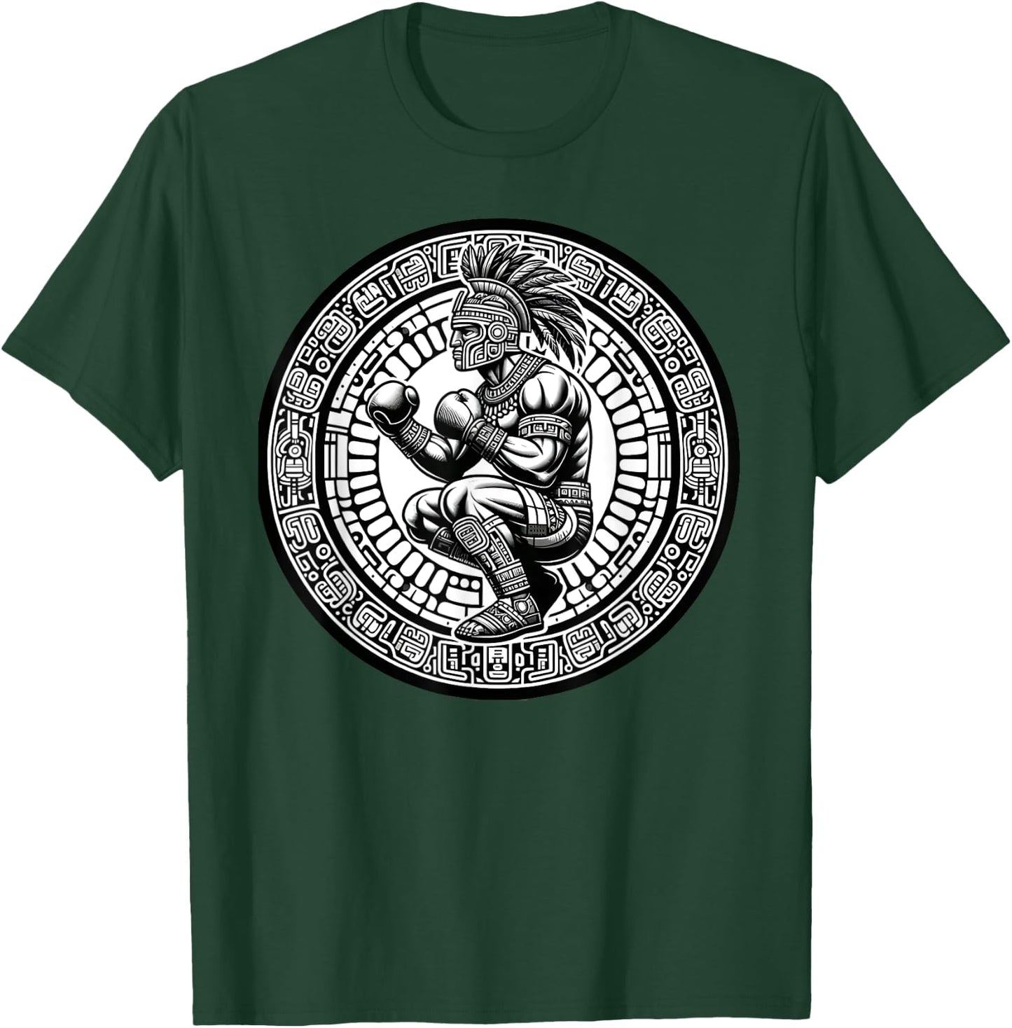 Boxing Mexico Funny Mexican Vintage Style Boxing Mexico Men T-Shirt - T-Shirt | Forest