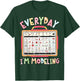 Speech Therapy, Everyday I'm Modeling, Speech Therapist T-Shirt - T-Shirt | Forest