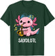 Axolotl apparel Saxolotl Saxophone Axolotl Music Sax Teacher Women Kids T-Shirt - T-Shirt | Forest