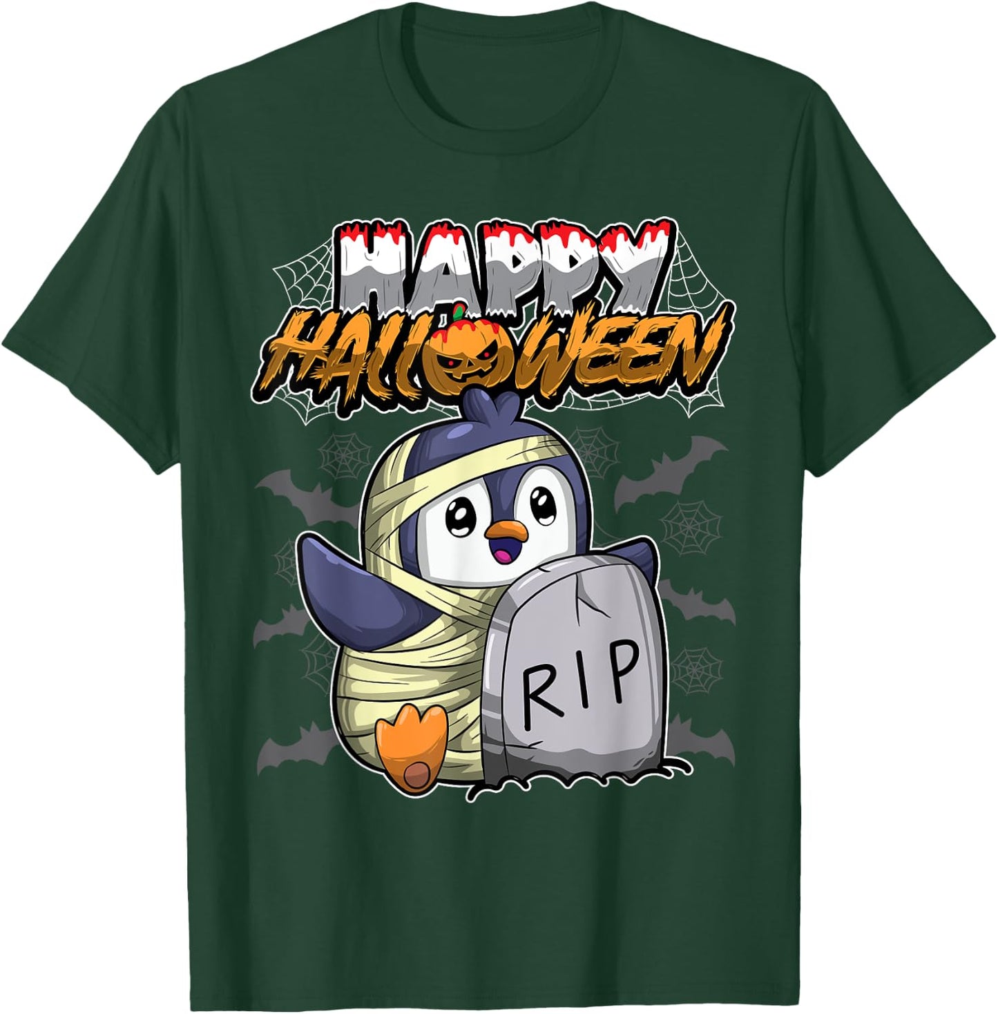 Happy Halloween - Disguised Penguin - Halloween Costume T-Shirt - T-Shirt | Forest