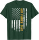 Air Force Dad Grunge American Flag Pride T-Shirt - T-Shirt | Forest