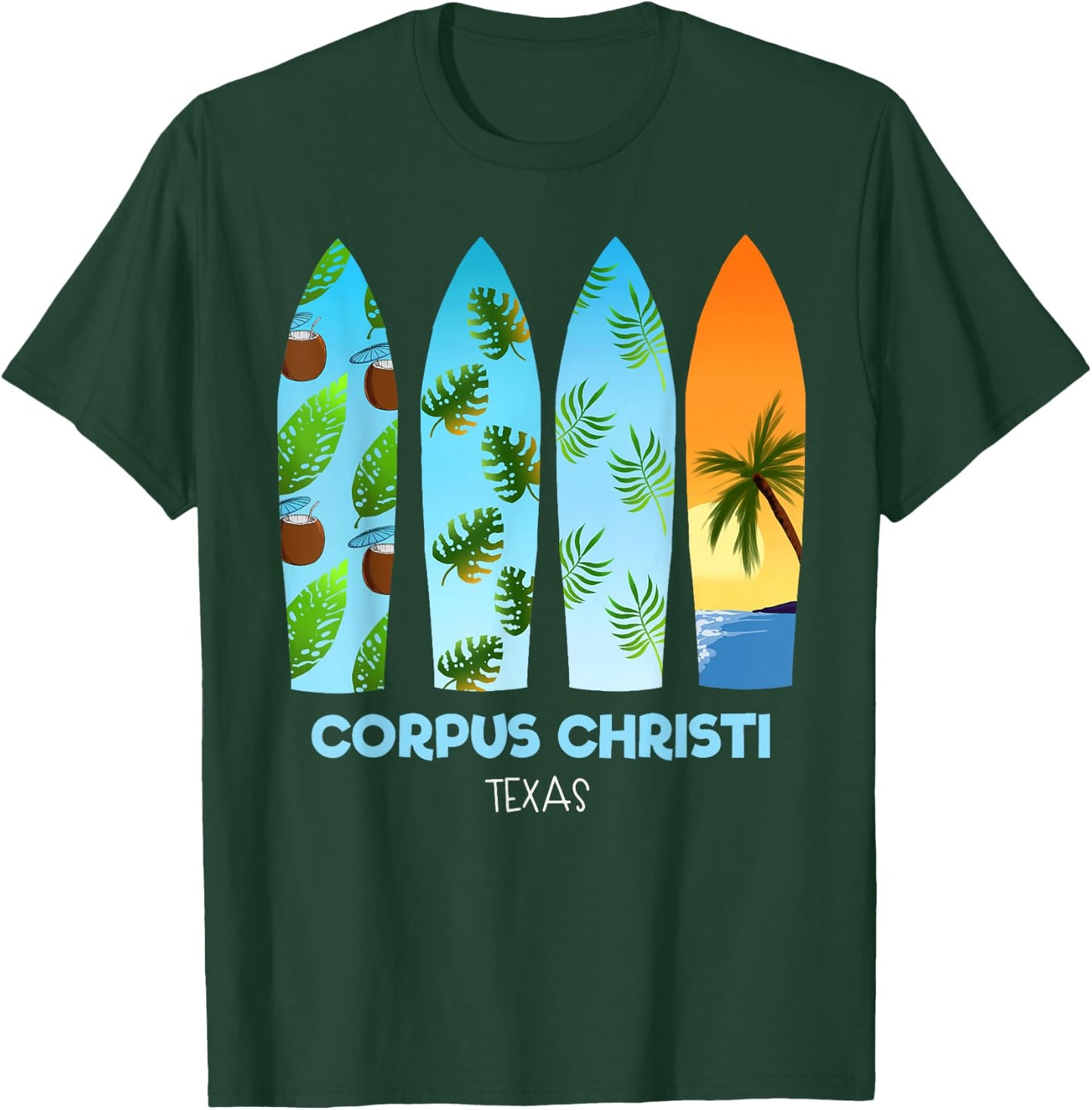 Corpus Christi Texas T-Shirt - T-Shirt | Forest